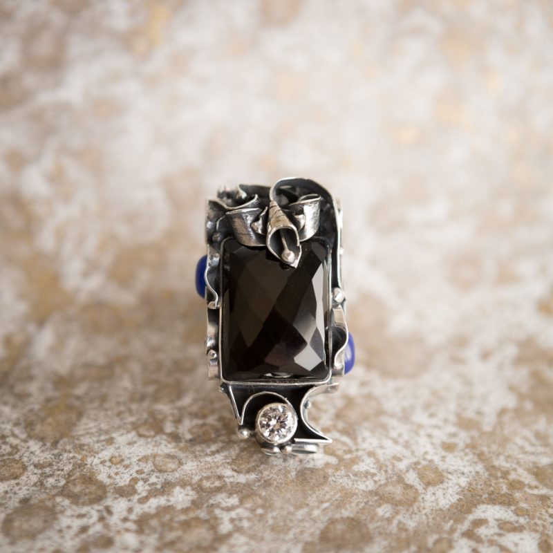 Faceted Onyx Pendant